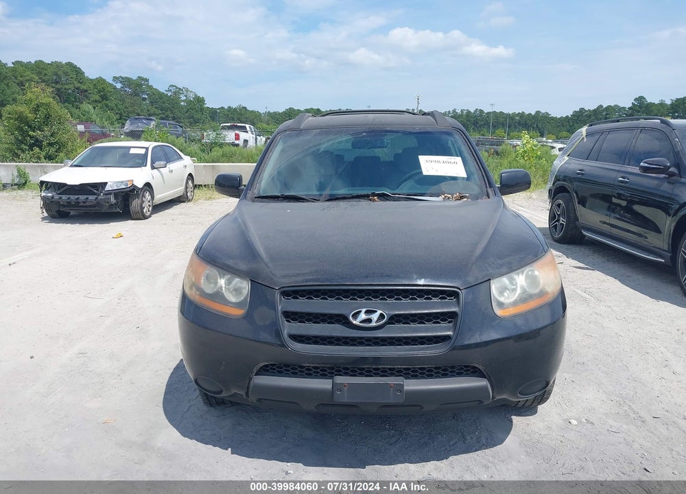 2008 HYUNDAI SANTA FE GLS VIN: 5NMSG73D98H169960