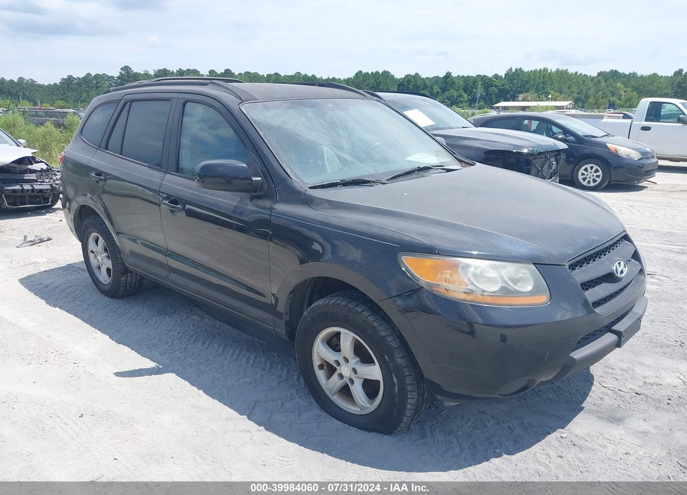 2008 HYUNDAI SANTA FE GLS VIN: 5NMSG73D98H169960