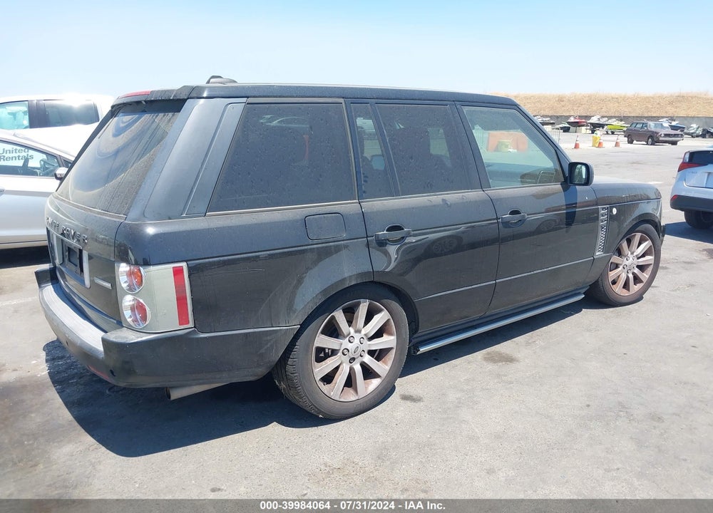 2007 LAND ROVER RANGE ROVER SUPERCHARGED VIN: SALMF13407A251182