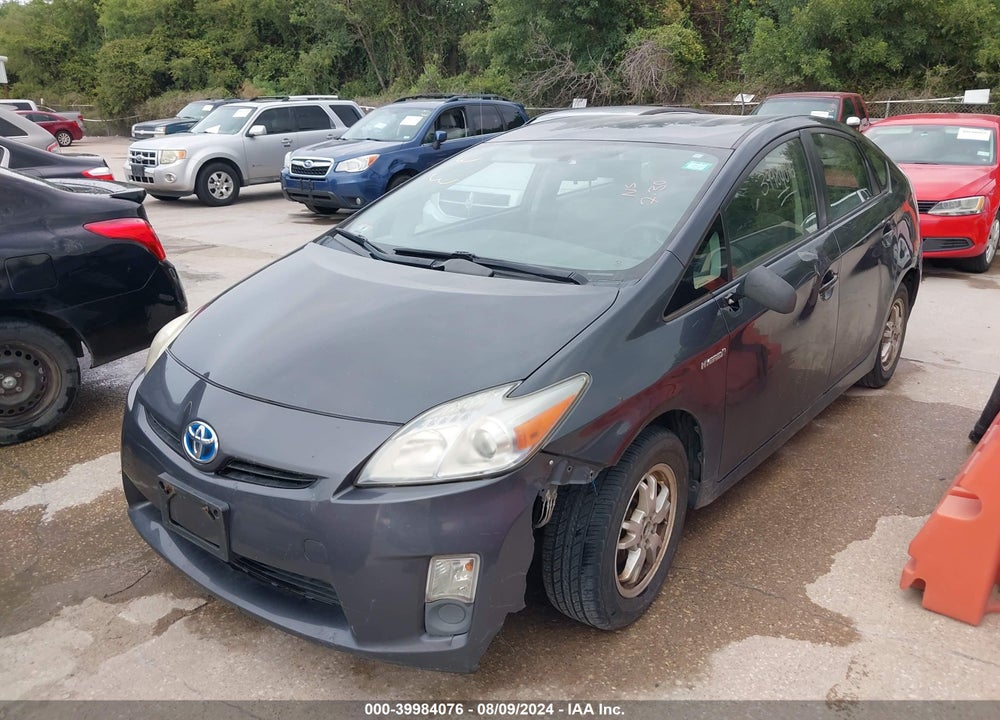 2011 TOYOTA PRIUS TWO VIN: JTDKN3DU6B1455005