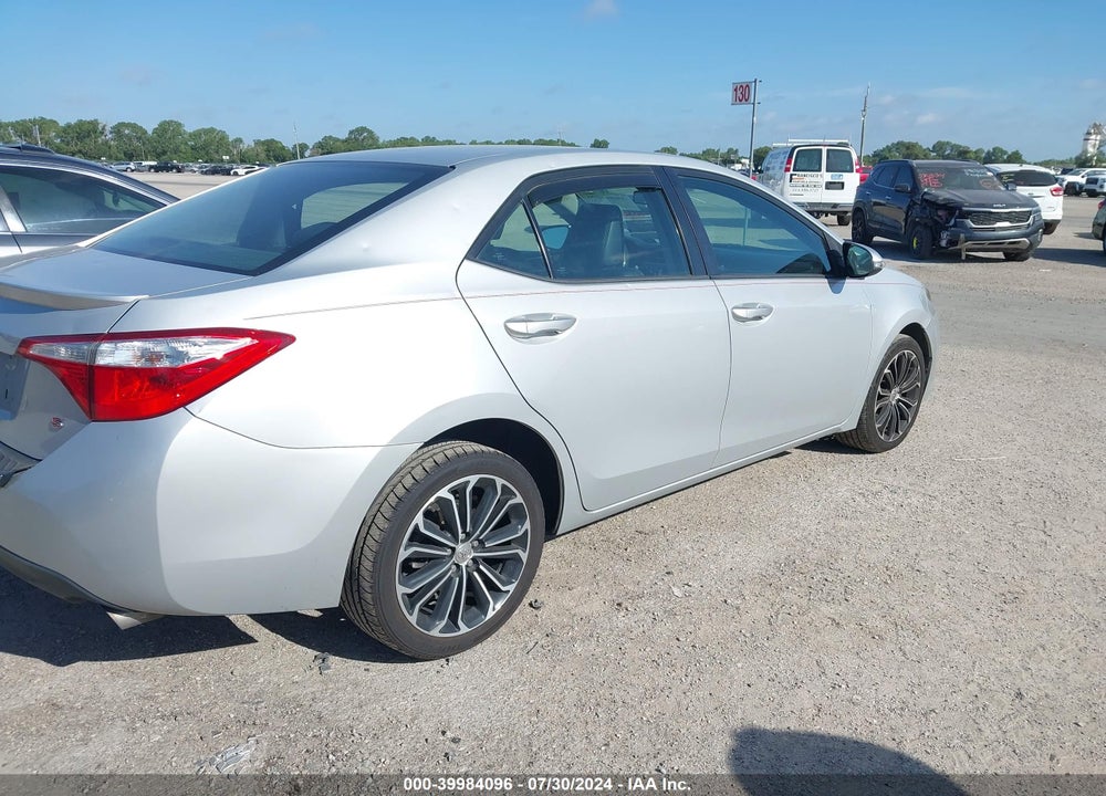 2014 TOYOTA COROLLA S PLUS VIN: 2T1BURHE1EC147233