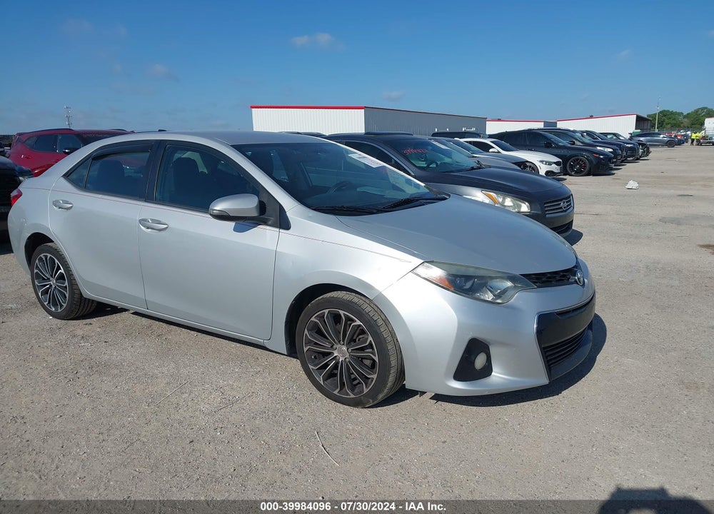 2014 TOYOTA COROLLA S PLUS VIN: 2T1BURHE1EC147233