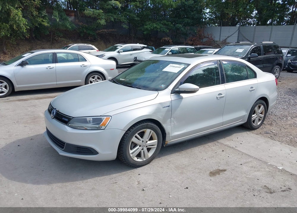 2013 VOLKSWAGEN JETTA HYBRID SEL VIN: 3VW637AJ1DM274955