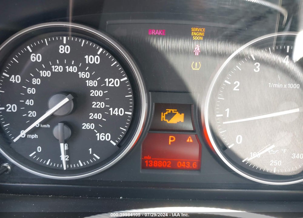 2009 BMW 328I VIN: WBAWV13519P121405