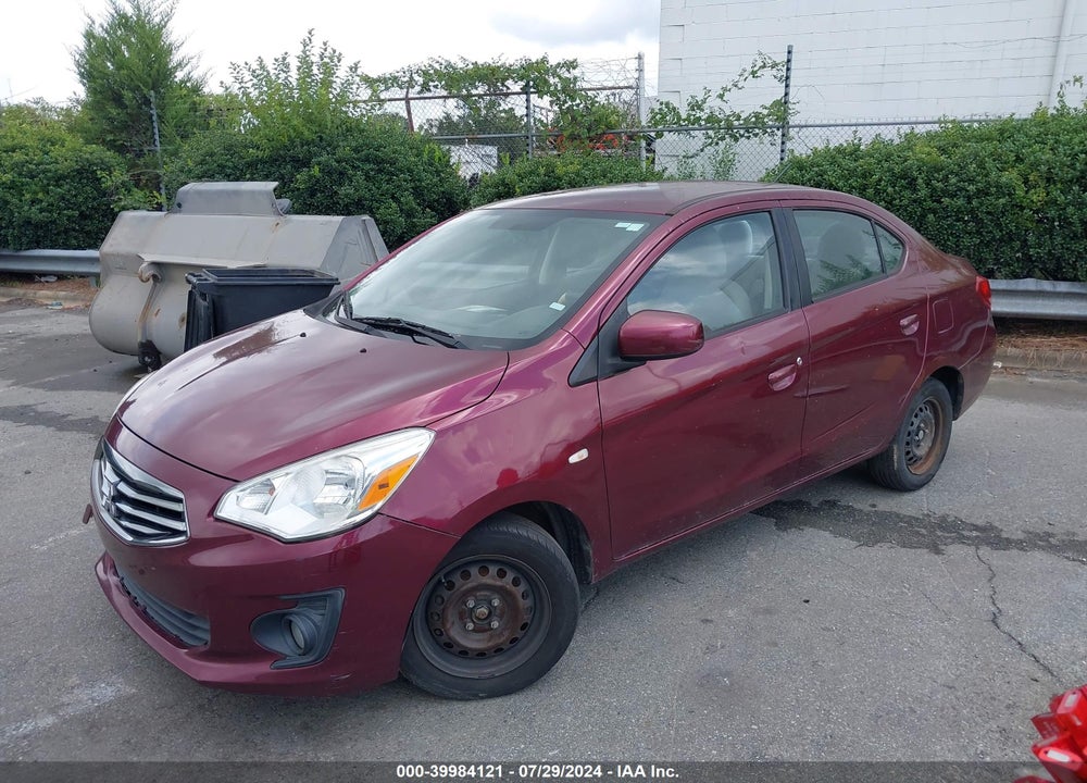2017 MITSUBISHI MIRAGE G4 ES VIN: ML32F3FJXHHF10304
