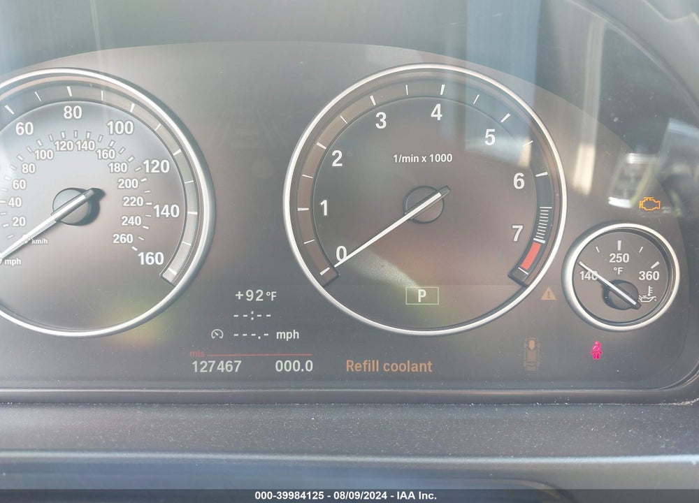 2013 BMW 528I VIN: WBAXG5C55DD232670