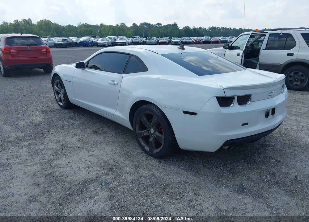 2012 CHEVROLET CAMARO 2LS VIN: 2G1FA1E36C9129847