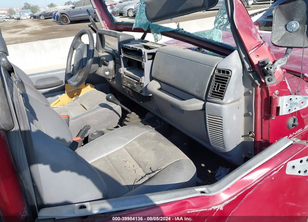 1998 JEEP WRANGLER SE VIN: 1J4FY29P8WP759147