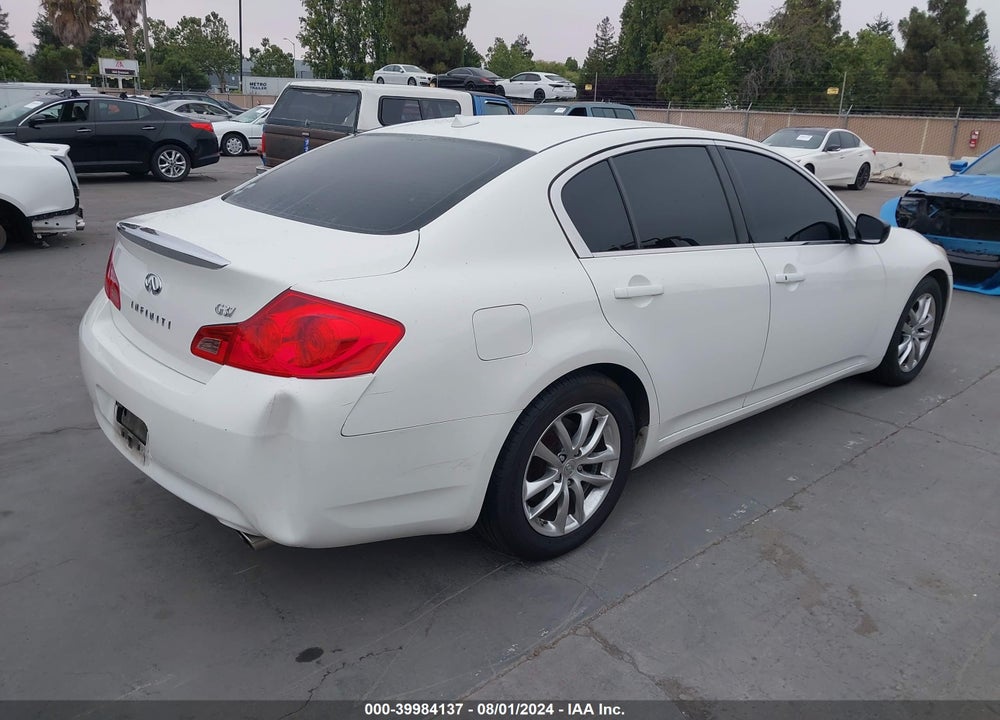 2009 INFINITI G37 JOURNEY VIN: JNKCV61EX9M015167
