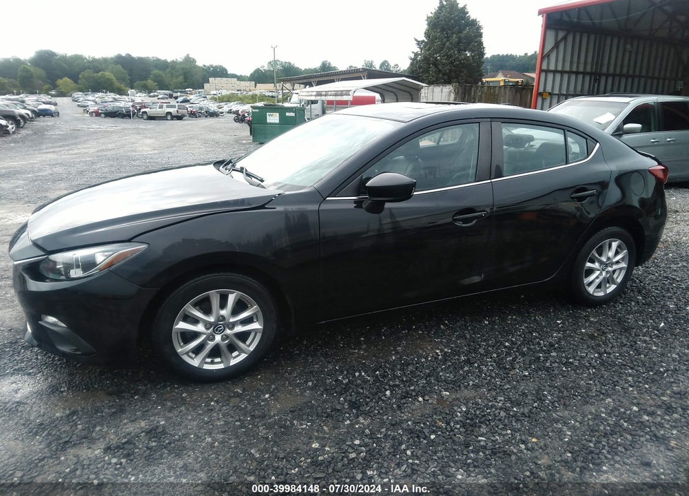 2014 MAZDA 3 I GRAND TOURING VIN: JM1BM1W71E1182851
