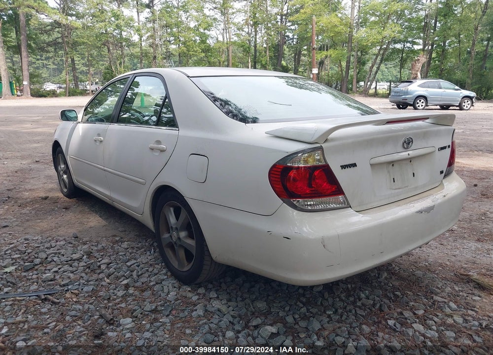 2005 TOYOTA CAMRY SE V6 VIN: 4T1BA32K45U506285