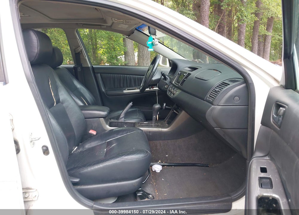 2005 TOYOTA CAMRY SE V6 VIN: 4T1BA32K45U506285