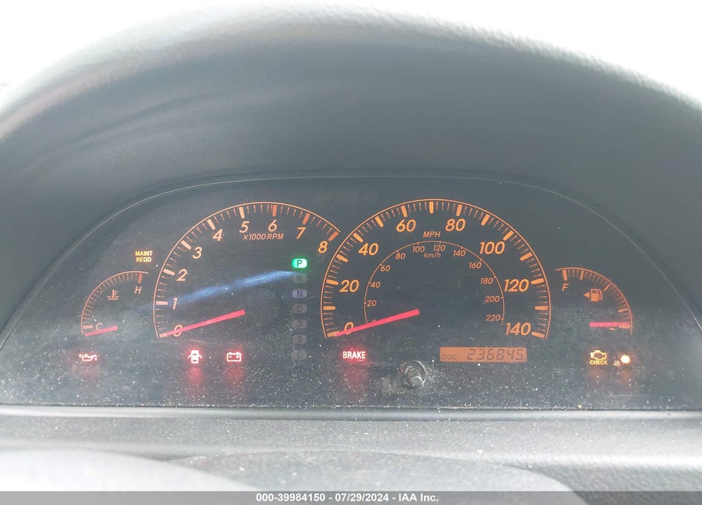 2005 TOYOTA CAMRY SE V6 VIN: 4T1BA32K45U506285