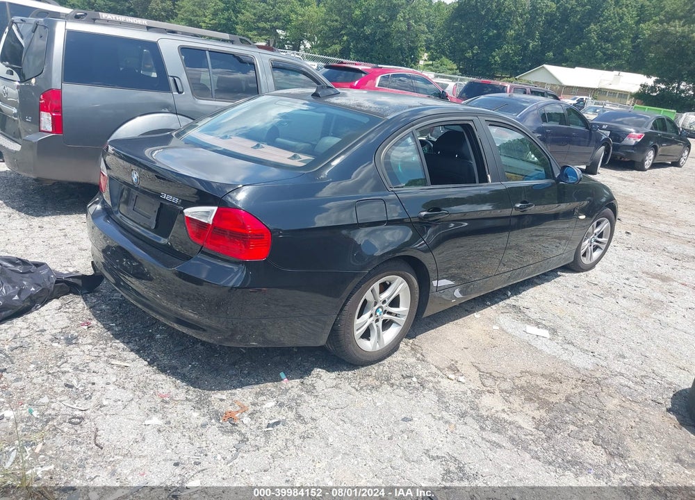 2008 BMW 328I VIN: WBAVA33508KX86911