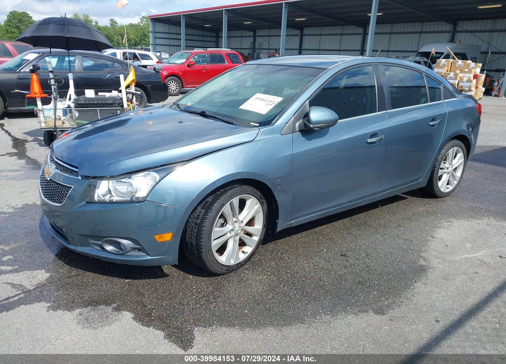 2012 CHEVROLET CRUZE LTZ VIN: 1G1PH5SC7C7217982