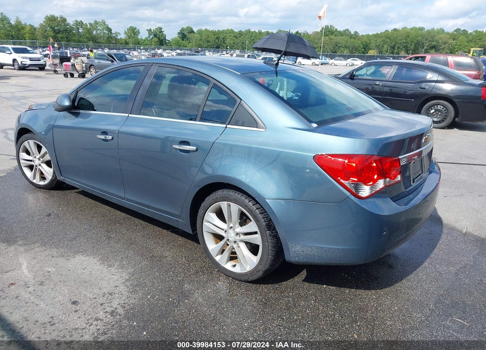 2012 CHEVROLET CRUZE LTZ VIN: 1G1PH5SC7C7217982