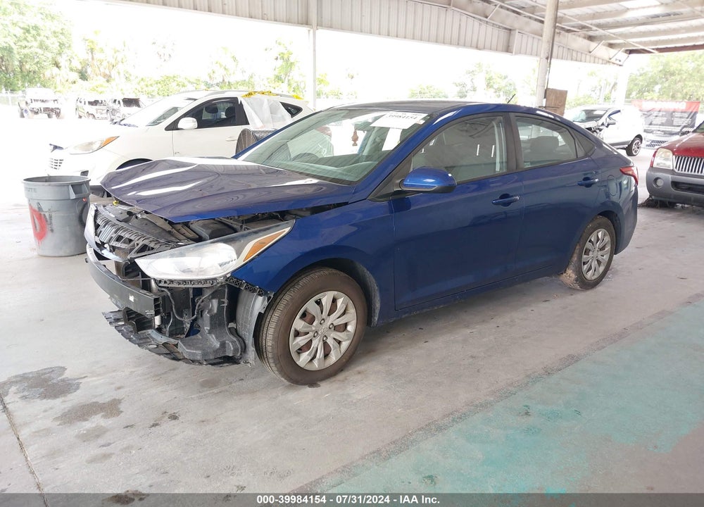 2019 HYUNDAI ACCENT SE VIN: 3KPC24A32KE056510