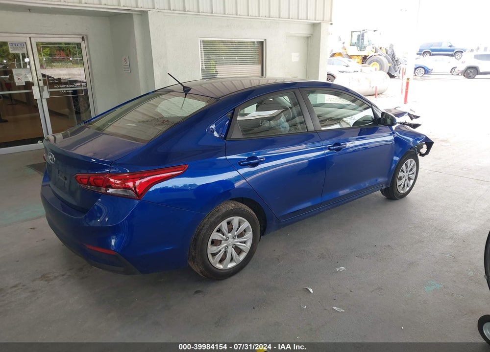 2019 HYUNDAI ACCENT SE VIN: 3KPC24A32KE056510