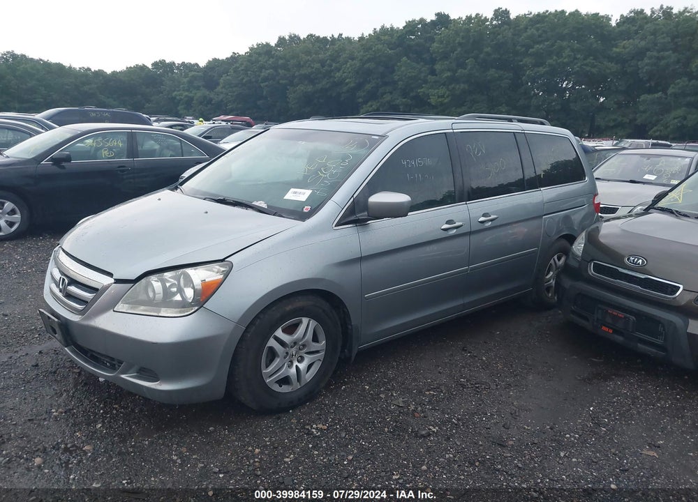 2006 HONDA ODYSSEY EX-L VIN: 5FNRL38606B102269