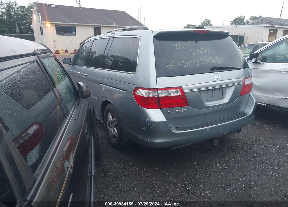 2006 HONDA ODYSSEY EX-L VIN: 5FNRL38606B102269