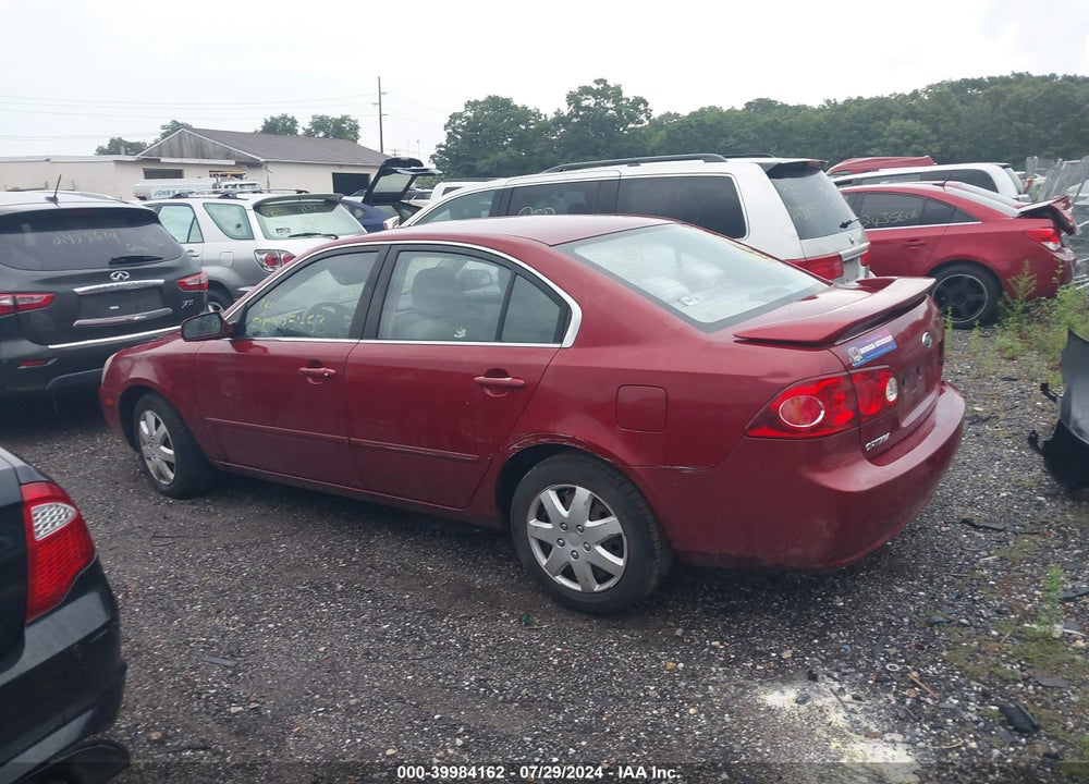 2007 KIA OPTIMA LX VIN: KNAGE123475122769