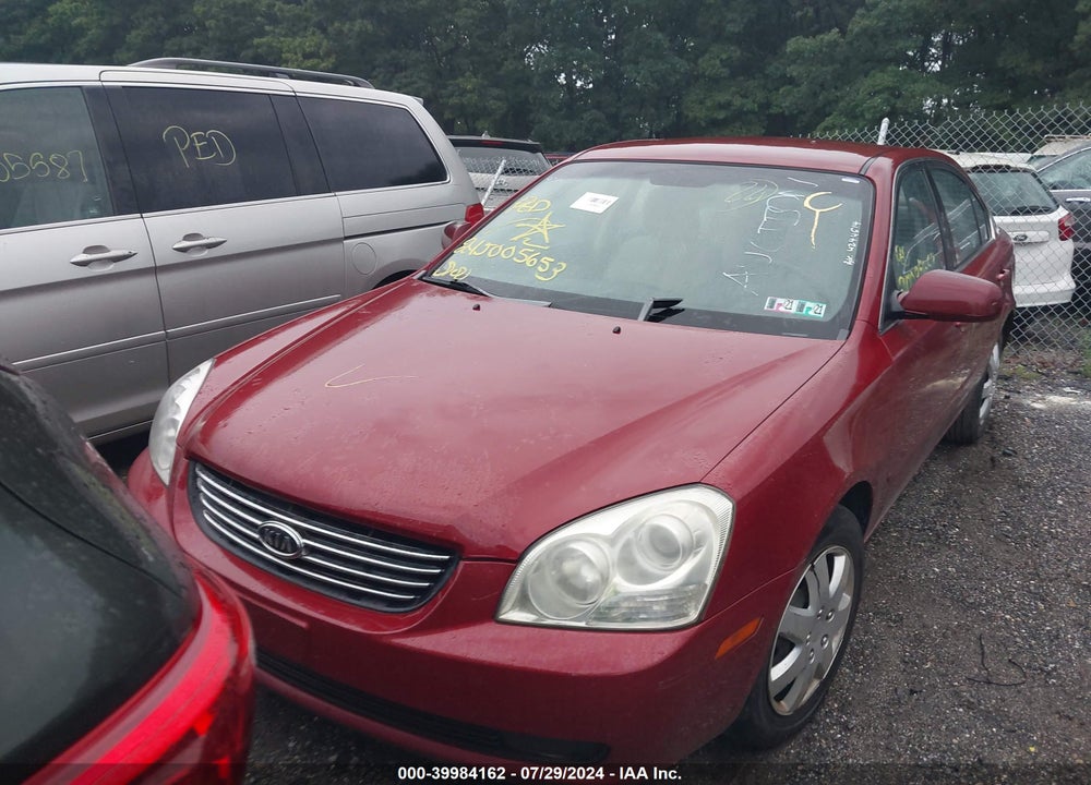 2007 KIA OPTIMA LX VIN: KNAGE123475122769