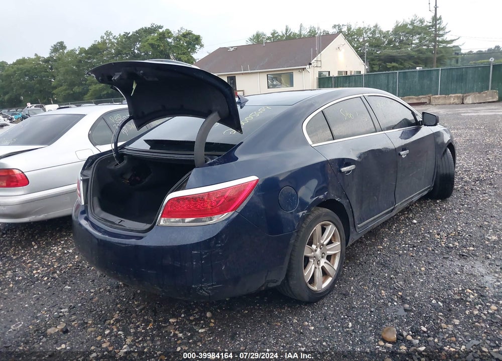 2011 BUICK LACROSSE VIN: 1G4GC5ED3BF369381