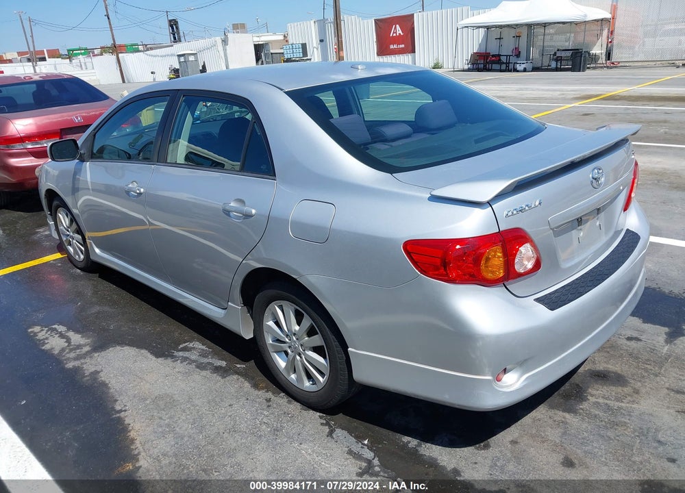 2009 TOYOTA COROLLA S VIN: 1NXBU40E49Z107490