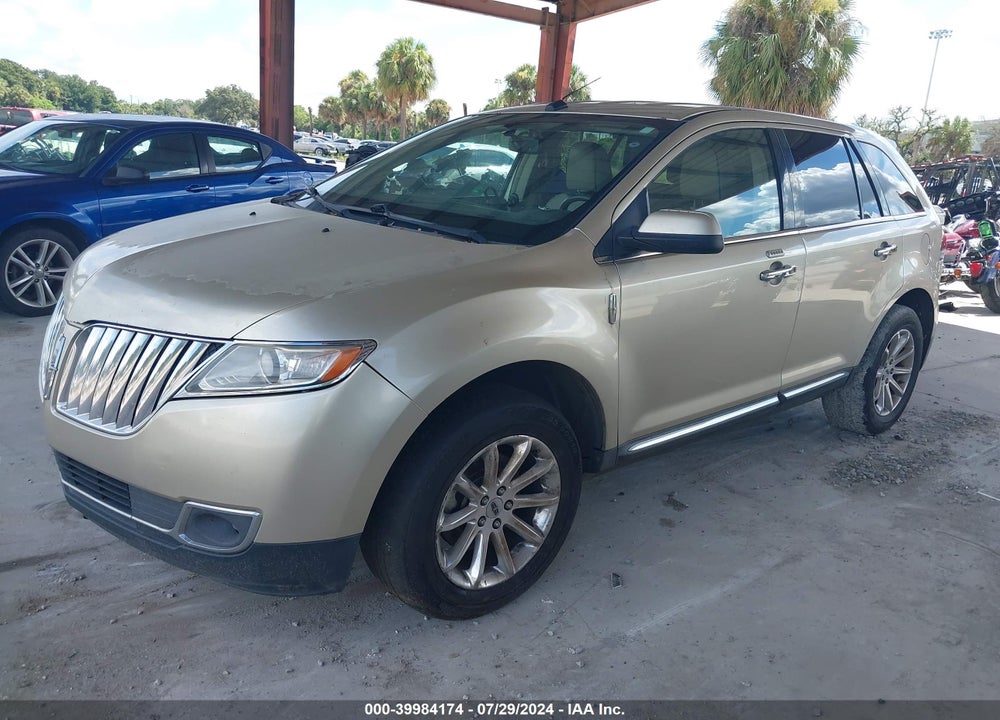 2011 LINCOLN MKX VIN: 2LMDJ6JK5BBJ26664