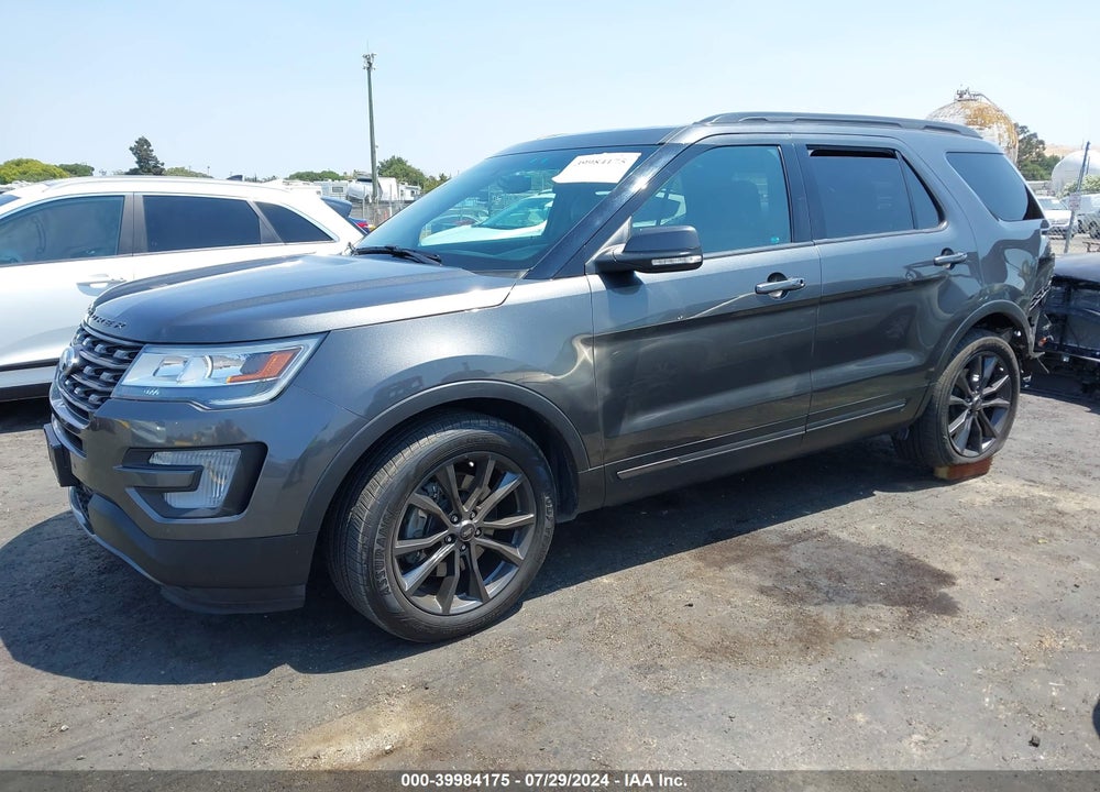 2017 FORD EXPLORER XLT VIN: 1FM5K7D81HGA03965