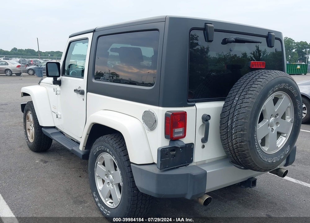 2010 JEEP WRANGLER SAHARA VIN: 1J4GA5D1XAL191707