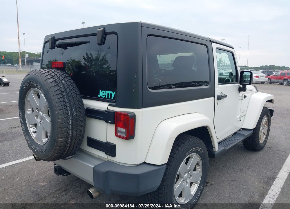 2010 JEEP WRANGLER SAHARA VIN: 1J4GA5D1XAL191707