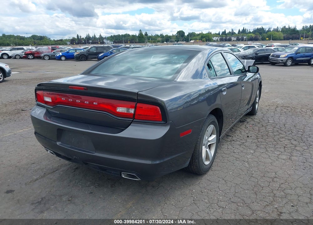 2013 DODGE CHARGER SE VIN: 2C3CDXBG5DH639534