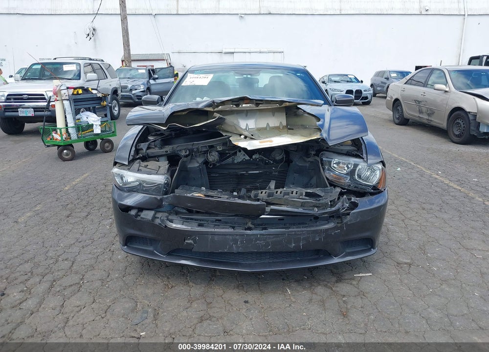 2013 DODGE CHARGER SE VIN: 2C3CDXBG5DH639534