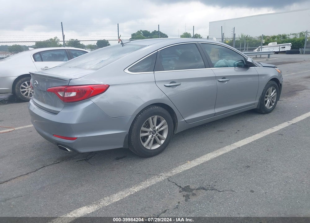 2016 HYUNDAI SONATA SE VIN: 5NPE24AF7GH310850