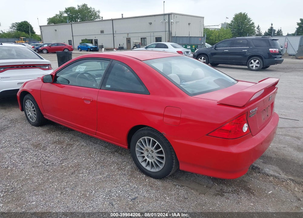 2005 HONDA CIVIC EX VIN: 1HGEM22945L026626