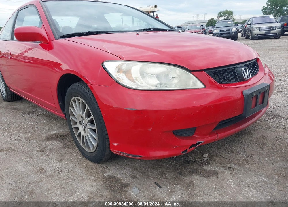 2005 HONDA CIVIC EX VIN: 1HGEM22945L026626