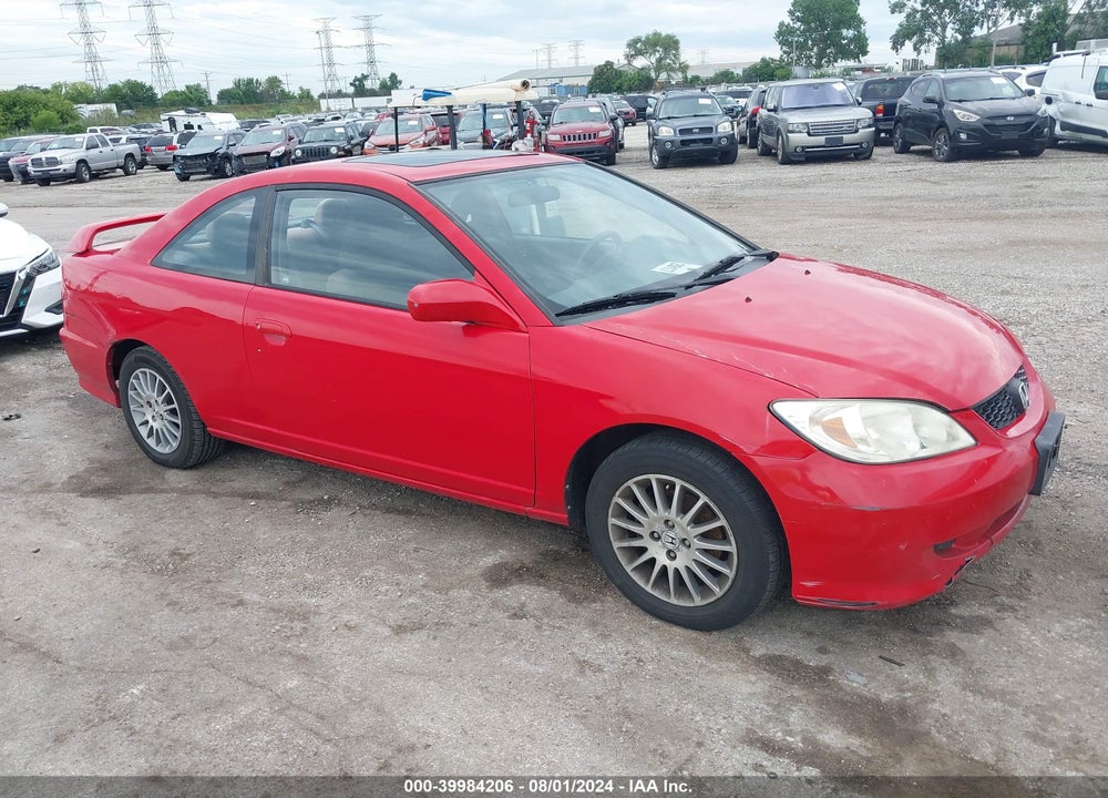 2005 HONDA CIVIC EX VIN: 1HGEM22945L026626