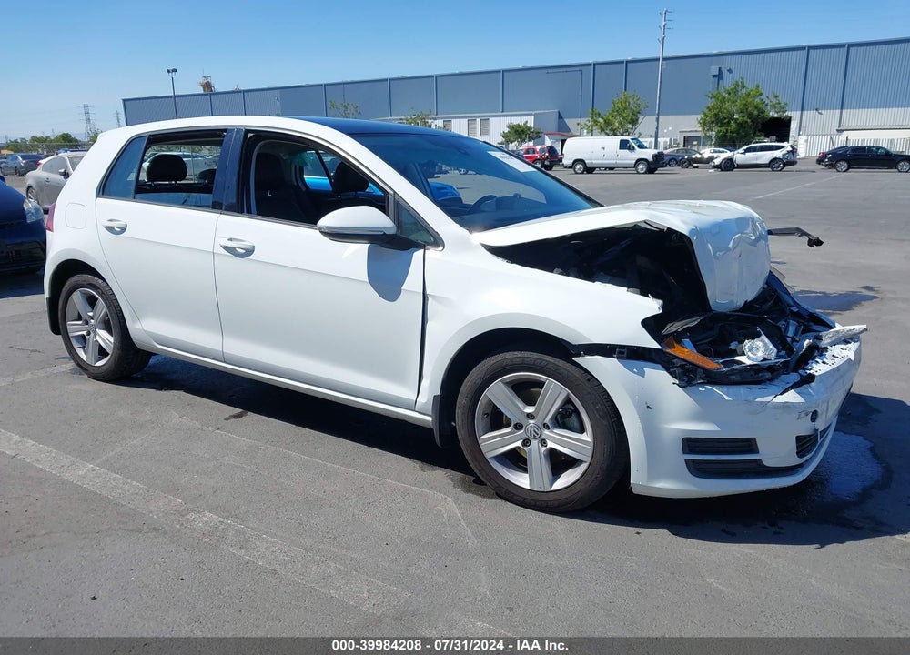 2017 VOLKSWAGEN GOLF TSI S 4-DOOR/TSI SE 4-DOOR/TSI SEL 4-DOOR/TSI WOLFSBURG EDITION 4-DOOR VIN: 3VW217AU3HM051174