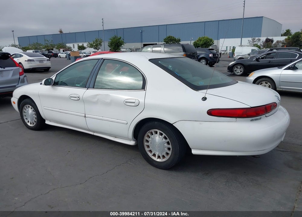 1999 MERCURY SABLE GS VIN: 1MEFM50U4XG650643