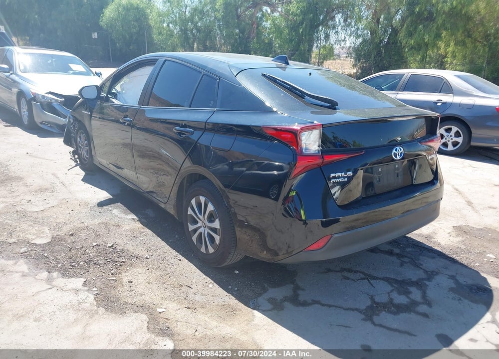 2020 TOYOTA PRIUS LE AWD-E VIN: JTDL9RFU1L3019788
