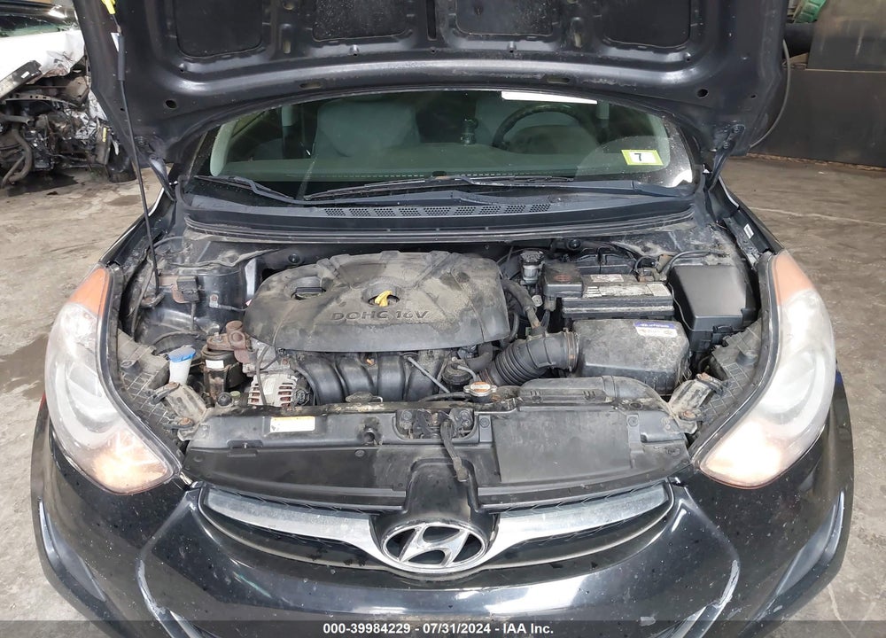 2011 HYUNDAI ELANTRA GLS (ULSAN PLANT) VIN: KMHDH4AE1BU103723