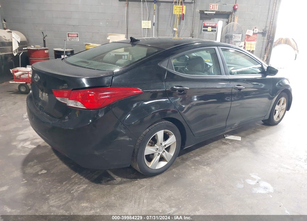 2011 HYUNDAI ELANTRA GLS (ULSAN PLANT) VIN: KMHDH4AE1BU103723