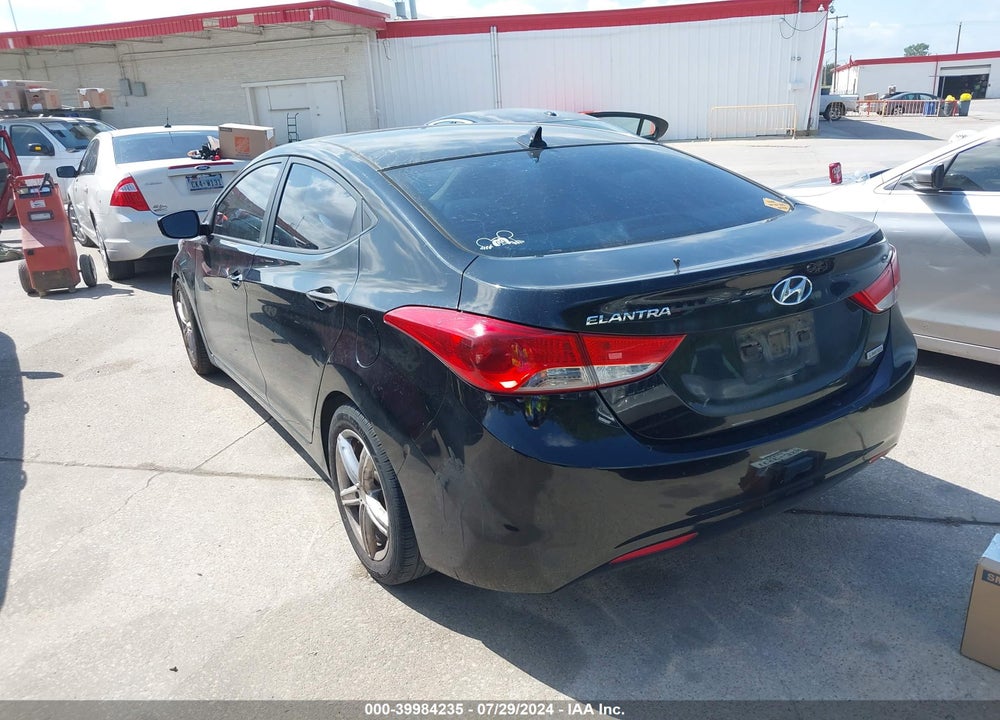 2012 HYUNDAI ELANTRA LIMITED (ULSAN PLANT) VIN: KMHDH4AE8CU364672