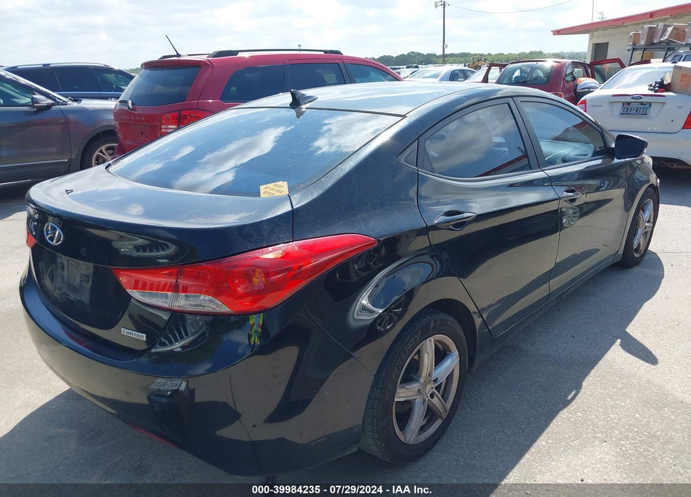 2012 HYUNDAI ELANTRA LIMITED (ULSAN PLANT) VIN: KMHDH4AE8CU364672