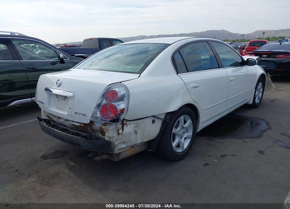 2006 NISSAN ALTIMA 2.5 S VIN: 1N4AL11D36C158770