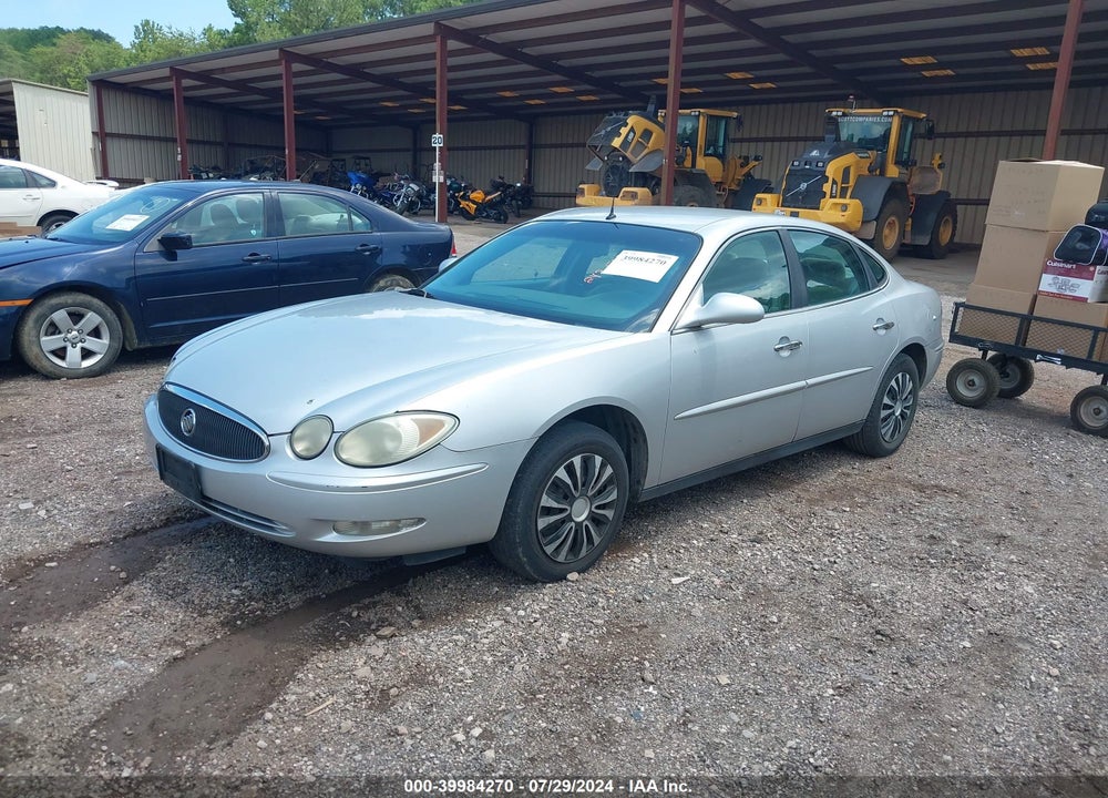2005 BUICK LACROSSE CX VIN: 2G4WC532951242563