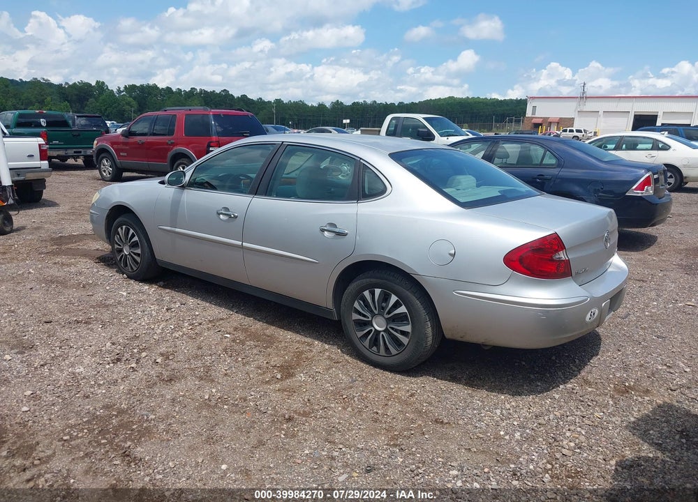 2005 BUICK LACROSSE CX VIN: 2G4WC532951242563