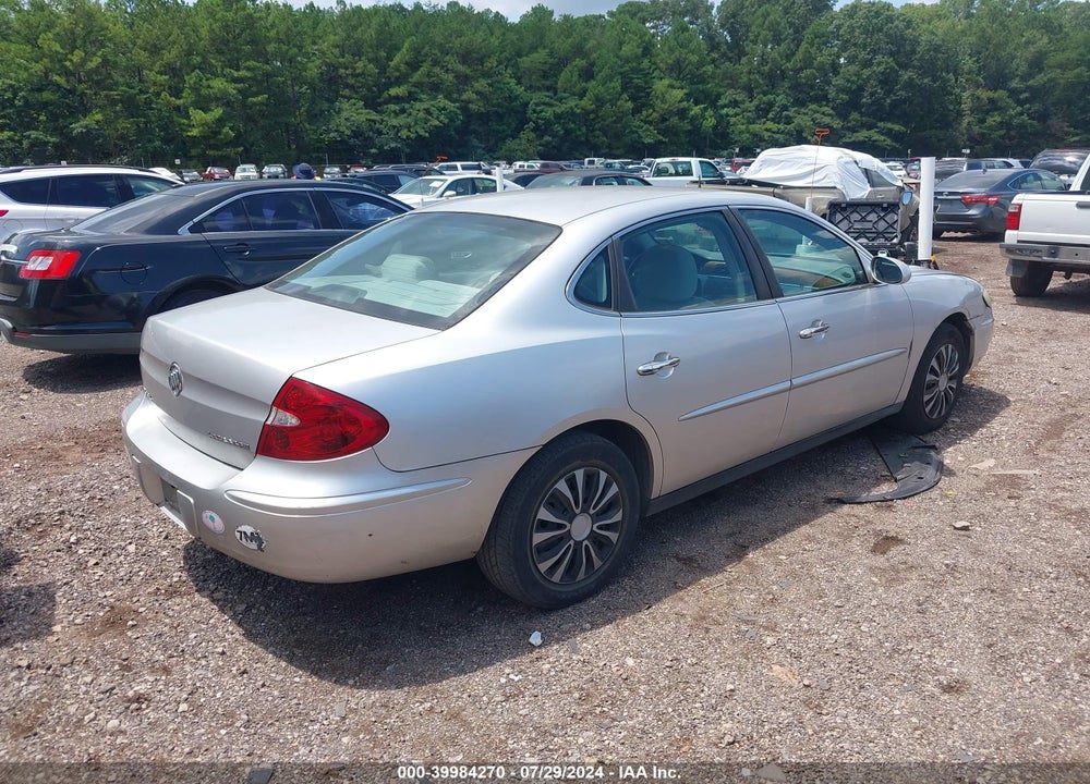2005 BUICK LACROSSE CX VIN: 2G4WC532951242563