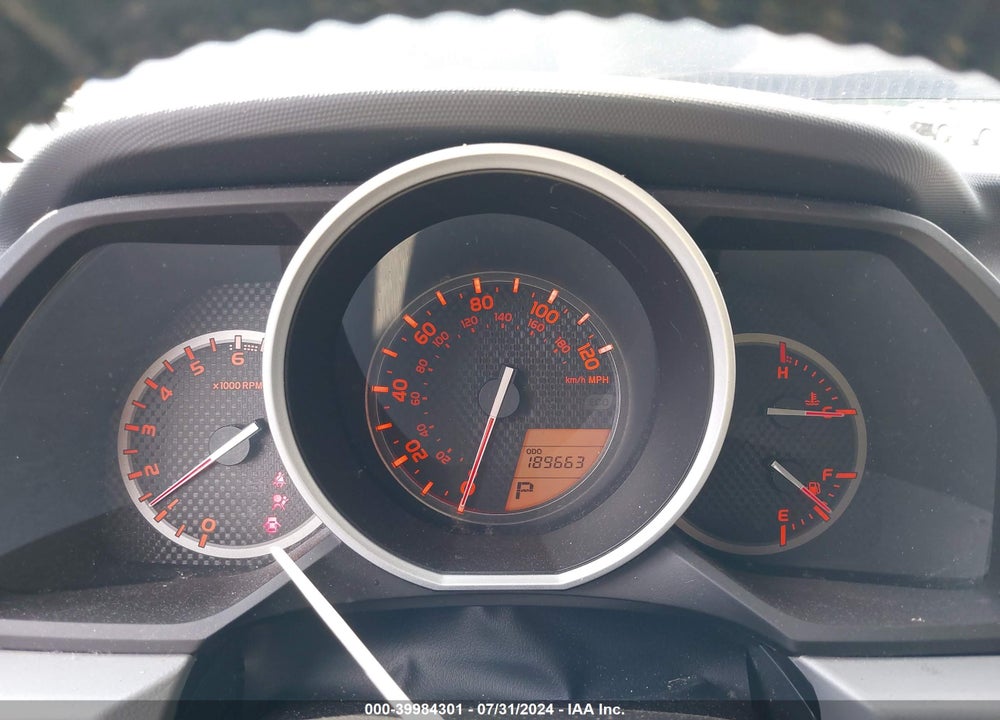 2012 TOYOTA 4RUNNER VIN: JTEBU5JR4C5086729